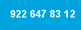 922 647 83 12